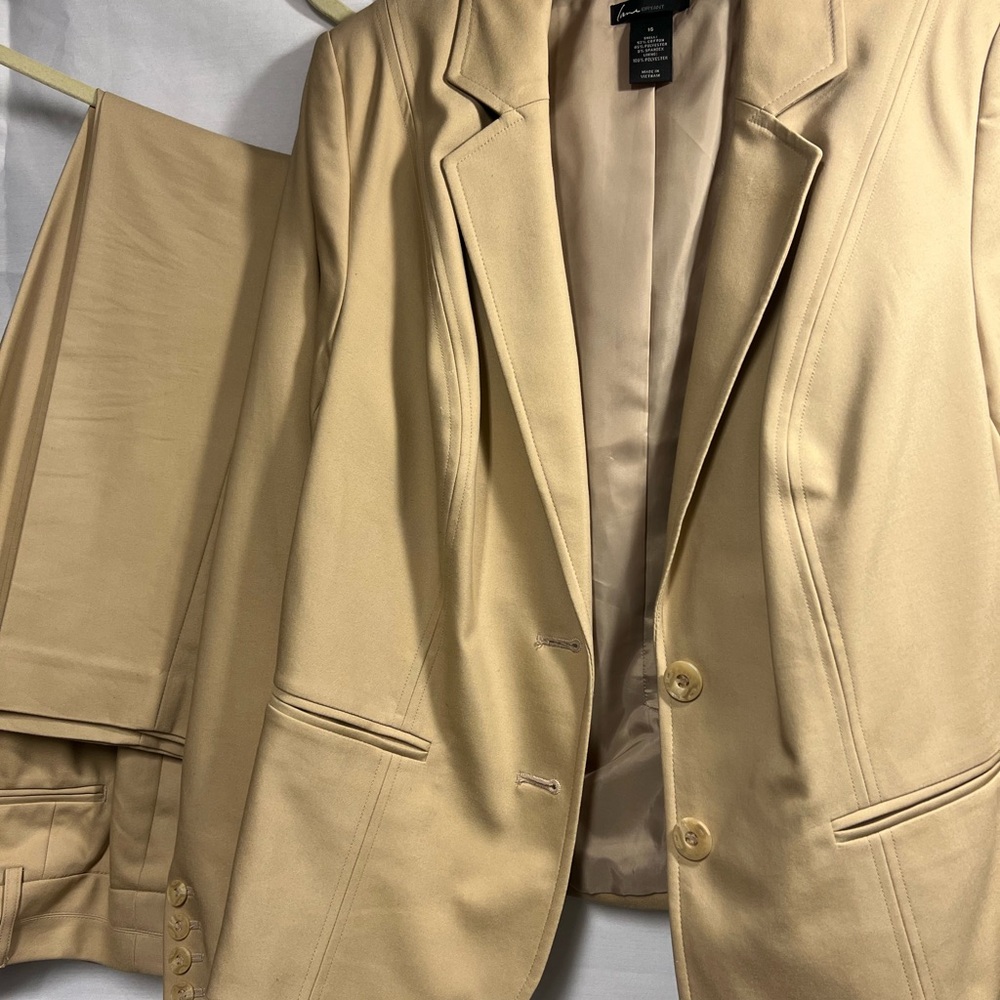 Lane Bryant Classic Beige Suit